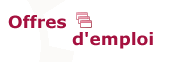 Offres d'emploi