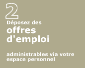 Deposer des offres d'emploi